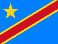 Demogratic Republic of Congo Flag