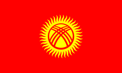 Kyrgyz Republic Flag