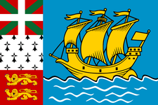 Saint Pierre and Miquelon Flag